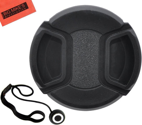 67mm Universal Snap-On Lens Cap for Nikon 28mm, 35mm, 85mm, 16-85mm, 18-105mm, 18-140mm, 70-200mm, 70-300mm