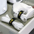 Quick-Straps by Wrap-It Storage – 12” (12-Pack) Black Hook and Loop Cord Wraps for Cable Organization