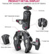 ULANZI Super Clamp Camera Mount with 360° Ballhead Magic Arm, 1/4"-20 & 3/8"-16 Thread for Canon Nikon DSLR/Gopro