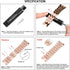 Bands for Samsung Galaxy Watch Active 2 40mm/44mm - Shiny Diamond Stainless Steel Strap with Rhinestone Cover