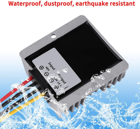 DC DC Converter 48V to 12V - Power Source Voltage Step Down Converter 10A 120W