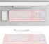 Heayzoki Roll Up Keyboard, 103 Keys USB Wired Waterproof Mute Foldable Silicone Keyboard, Fadeless for PC Laptop Travel