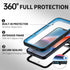 BEASTEK iPhone 14 Waterproof Case, FSN Series Underwater Shockproof Dustproof with Built-in Screen Protector, 6.1''