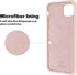 OTOFLY iPhone 12 and 12 Pro Case 6.1 inch (2020), Silky and Soft Touch Premium Liquid Silicone Rubber Full-Body