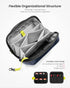 tomtoc Electronic Organizer Accessory Tech Pouch for MacBook Charger, Cables, Power Bank, Hard Drive, Water-resistant