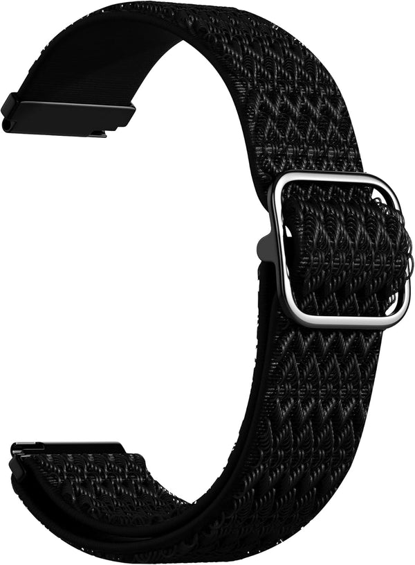 FitTurn 6pack Compatible with Cubitt Jr Smart Watch Fitness Tracker Bands, Elastic Adjustable Nylon Fabric Strap
