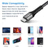 Fasgear 6ft USB C to USB C Cable, 10Gbps, 100W Fast Charge, 4K@60Hz, Compatible with MacBook, Quest, SSD & More.
