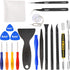 Kaisi Professional Electronics Opening Pry Tool Repair Kit, 20 Piece with Metal Spudger and Tweezers