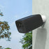 Holicfun Silicone Cover Skin - Compatible with Eufy Security SoloCam S220 Camera (Black)