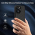 Sansunto iPhone 13 Pro Max and 12 Pro Max Case, Heavy Duty Shockproof Military Grade 3 in 1 Silicone Rubber with Hard