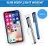 Outus 120 Pieces Universal Capacitive Stylus Slim Digital Pen, 12 Colors Compatible with iPad, iPhone, Samsung, Tablet