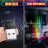 4 5V, 8 Tallew Pcs Mini USB LED Interior Lighting for Car, Music Sync Smart Atmosphere Light, DC Adjustable Brightness