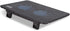 Laptop Cooling Pad, Coolertek Portable Slim Quiet Stand with 2 Blue LED Fans, Fits 11-14 Inch