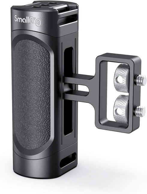 SMALLRIG Mini Side Handle Handgrip with Dual 1/4"-20 Screw Mount for Mirrorless Digital Camera, Adjustable - 2916