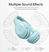 70H 3 DOQAUS Bluetooth Headphones Over The Ear Wireless, Playtime, EQ Modes, HiFi Stereo with Deep Bass, Memory Foam