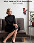 Remote Scrolling Ring for TikTok, Bluetooth Page Turner for iPad iPhone, Scroller Remote for TikTok, Camera Shutter