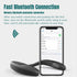 Yoidesu Neckband Portable Bluetooth Speakers, Bluetooth 5.3 Wearable Speaker with 3D Stereo Surround Sound for Cycling