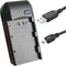 CofunKool Video Camera Camcorder NP-FV5 Battery Charger for NP-FV5 Plus 3.7V 2000mAh Battery