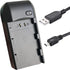 CofunKool Video Camera Camcorder NP-FV5 Battery Charger for NP-FV5 Plus 3.7V 2000mAh Battery