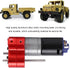 Set, 370 B1 B?1 C14 C?14 1/16 Dilwe RC Motor Gear Box RC Transmission Gear Box with Motor Upgrade Parts for WPL