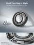 Lamicall Magnetic Phone Ring Grip for MagSafe, 2024 Upgrade Metal Gear Hinge, Ultra Strong Magnet for iPhone