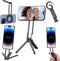 Acrebow Aluminum Alloy Phione Tripod, Carabiner Magnetic Phone Tripod for iPhone, 180 Rotation