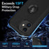 iPhone 12 Case, iPhone 12 Pro Case with Built-in Screen Protector, Heavy Duty Drop Protection Shockproof Dust Proof