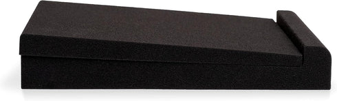 Fluance High Density Acoustic Foam Isolation Pads for Bookshelf Speakers, 8.5" x 6.35", Vibration Damping - Pair