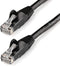StarTech 1ft CAT6 Ethernet Cable - Black CAT 6 Gigabit Ethernet Wire