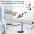 OMOTON Cell Phone Stand, Adjustable Height Aluminum Desktop Holder for iPhone 13/Mini/Pro/Max, All Smartphones