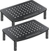 Zimilar 2 Pack Monitor Stands, 3 Height Adjustable Riser for Laptop, Printer,