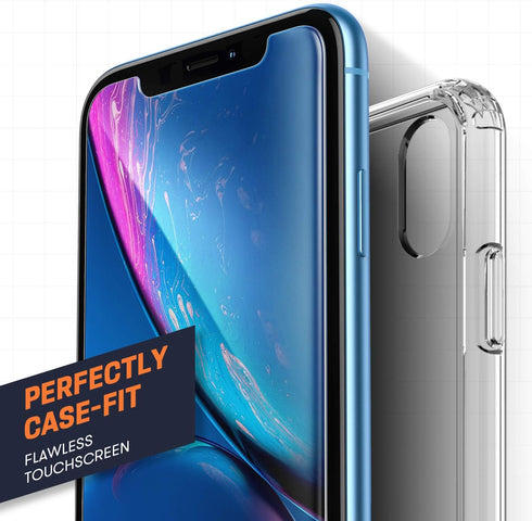 Mkeke 3-Pack Clear Tempered Glass Screen Protector for Apple iPhone 11 & XR - Durable Protection!