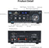 Stereo Receiver & Amplifier Home Audio Amp - AK45 Bluetooth Amplifier for Passive Speakers, 300Wx2, Bluetooth 5.0, 2