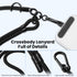 JIUCAN 1 2 Pack 18 32 Inches, Phone Lanyard, Phone Strap Crossbody with Tether Tabs, Adjustable Anti-Theft Phone Strap
