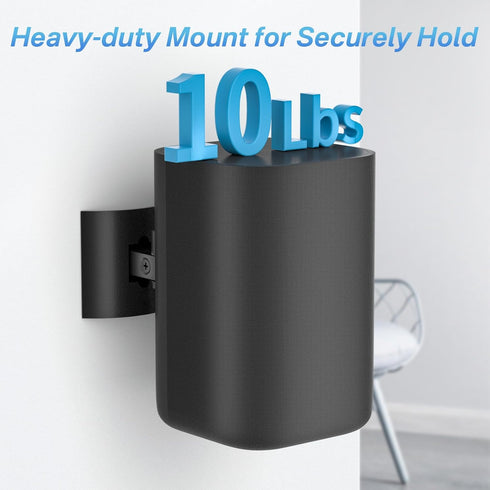 notiela Speaker Ceiling Mount for Roku Speaker - Adjustable Tilt and Swivel Mounting Brackets with Hardware Kit, 1 Pack