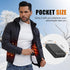 10000mAh Heated Vest Battery Pack, 5V/2A Power Bank for Heating Vests, Jackets, Coats, Hoodies (Not for 7.4V Heated