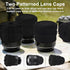 HUYEIOBGD 1855mm Lens Cap, Universal Camera Lens Cover for DSLR & Mirrorless Cameras, Flexible Front Lens Protector