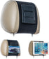 Car Headrest Mount Holder for Tablets and Phones, Compatible with 5-10.5 Inch Screens, iPhone iPad Galaxy Switch