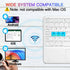 Slim Bluetooth Keyboard with 7 Colors Backlit, Touchpad, Rechargeable Battery for iOS Android Windows Tablets PC