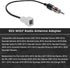 2009-2017 RED WOLF Radio Antenna Adapter for Hyundai Accent Elantra Kona, Kia Aftermarket Stereo Connector Replacement