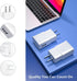 Eversame 6-Pack Adaptive Fast Charging Wall Charger, USB Block for Samsung Galaxy, iPhone, LG, HTC