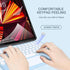 Wireless Bluetooth Keyboard with Touchpad, 10 Inch Round Key, Rechargeable Portable Office for iOS, Android, Windows