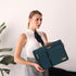 MOSISO 360 Protective Laptop Shoulder Bag, 17-17.3 inch Computer Bag for MacBook, HP, Dell, Lenovo, Asus Notebook, Teal