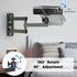 JUBOR 360 1/4" Projector Wall Mount, Rotation Adjustable Projector Webcams Stand with Ball Head, Devices Bracket Holder