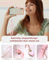 BoudlesCham Phone Charm Cute Pink Pearl Beaded Phone Wrist Strap for Women, Phone Charms Strap for iPhone Charm Strap