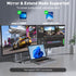 USB 3.0 to Dual HDMI Splitter for 2 Monitor Extended Display, 4K/1080P External Graphics Card for Windows and Mac