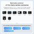 Aovee 100CM Insta360/Gopro Remote Control Selfie Stick Rechargeable Waterproof Stretchable Compatible with Action