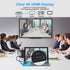 Surface Pro 9/10/11/X Docking Station with 4K HDMI, USB-C Thunderbolt 4, USB 3.0, SD/TF Card Reader