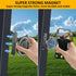 Falafa 2-Pack 360 12-17 Magnetic Phone Holder for Golf Cart, Rotatable Gym Magnetic Phone Holder,Alloy Base & Ball