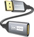 UANTIN 8K DisplayPort 1.4 to HDMI 2.1 Adapter with 4K 120Hz/ 8K 60Hz,